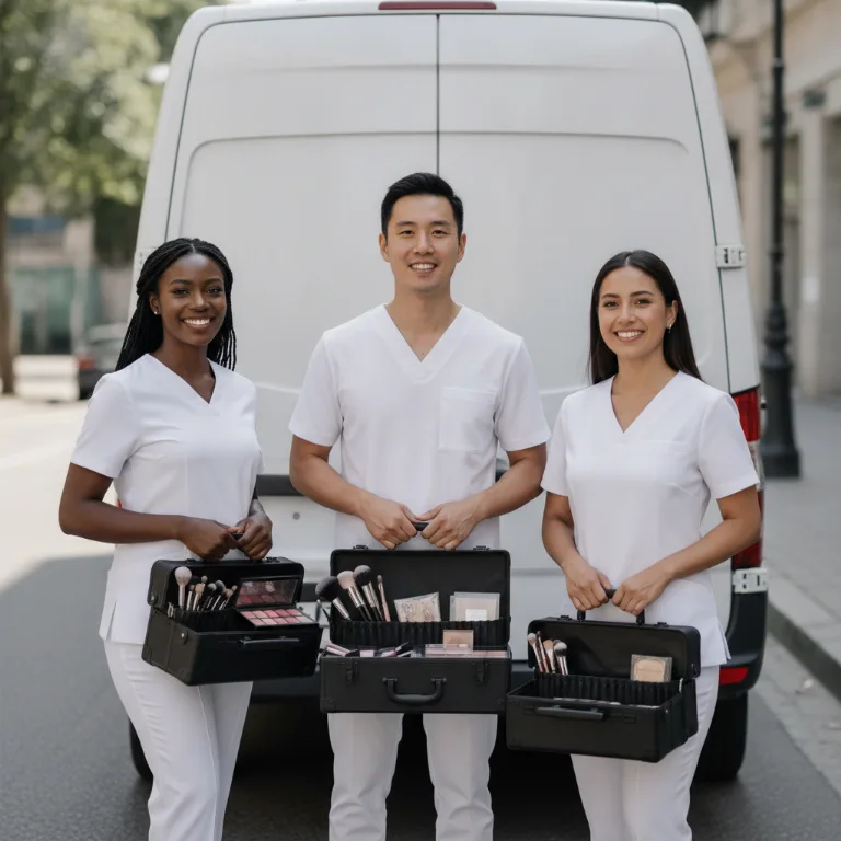 Bruidsmake-Up team in Brussels